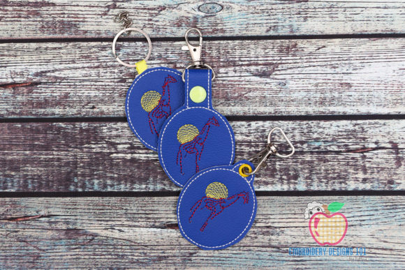 Giraffe Cartoon Keyfob Review for Apparel