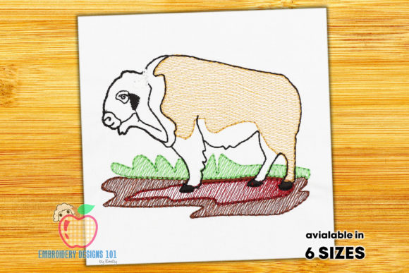 Review: Buffalo Grazing in Field Quick Stitch