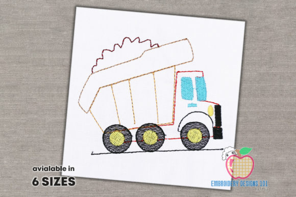 Review: Garbage Truck Sketch for Boutique Sweatshirts