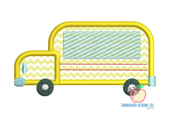 Review: School Bus for Kids Applique Pattern