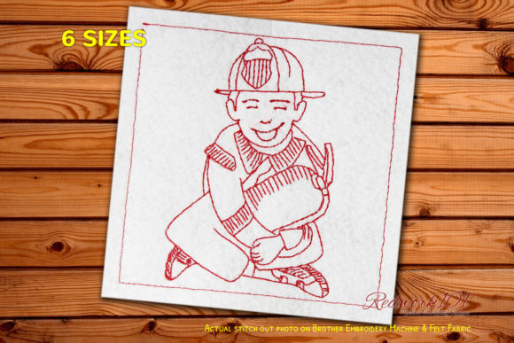 Smiling Fire Fighter Bluework: A Seller’s Review
