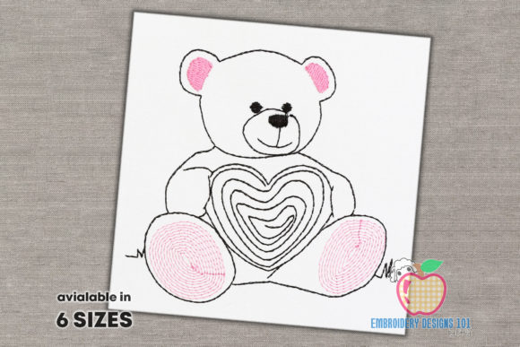 Teddy Bear Holding Heart Sketch: A Designer’s Review