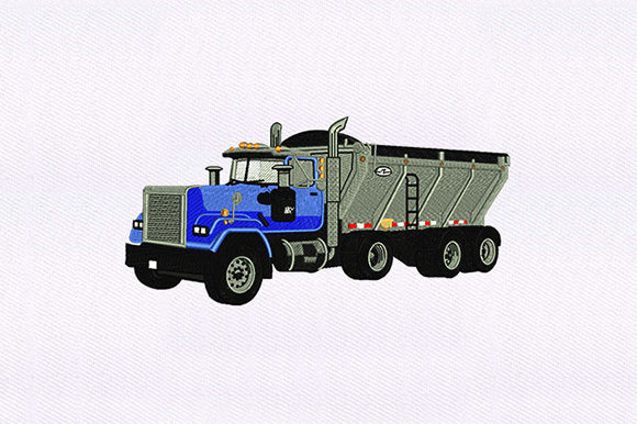 Trash Dump Truck: A Seasonal Embroidery Review
