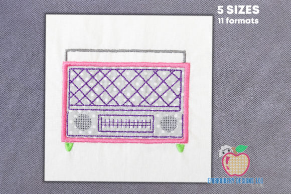 Vintage Radio Applique: A Seller’s Review