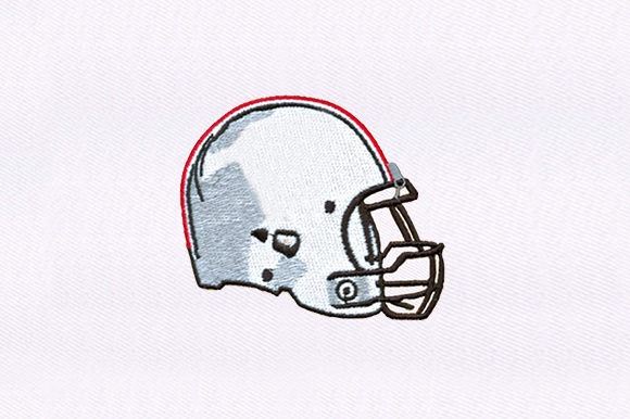 White Football Helmet Design: A Holiday Stitch Review